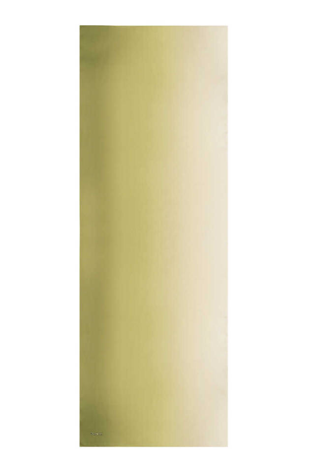 وشاح حريري متدرج أخضر وأخضر - 4