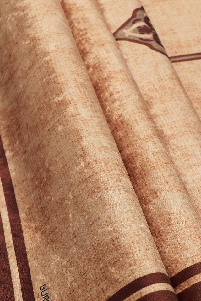 سجادة صلاة من المخمل البني - 2