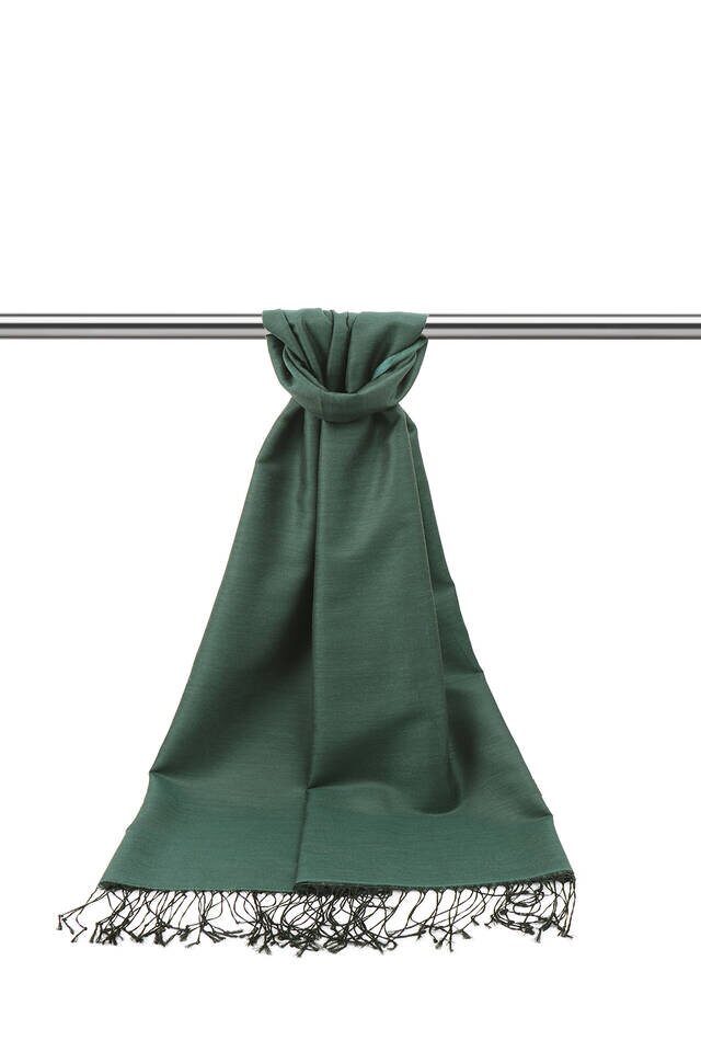 وشاح من الحرير الزمرد الأسود - 2