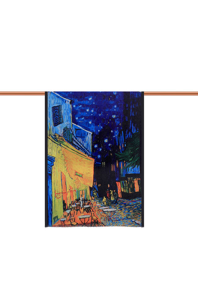 شال شتوي بنمط الشارع من ساكس كافيه - 3