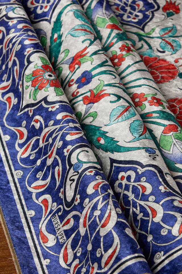 سجادة صلاة من المخمل ساكس - 2