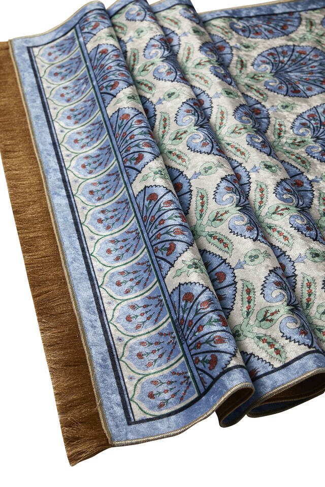 سجادة صلاة بلو فيلفيت - 3