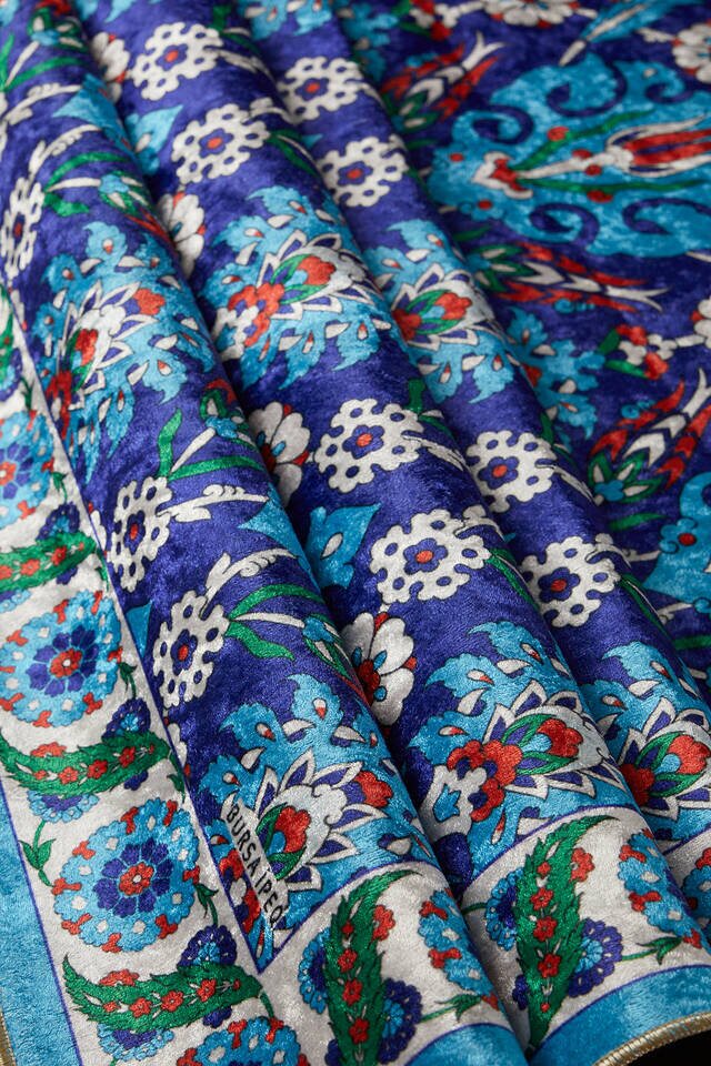 سجادة صلاة من المخمل ساكس - 2