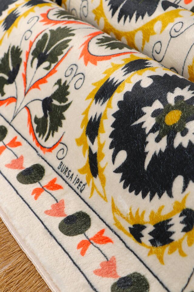 سجادة صلاة من الخيزران الأخضر - 2