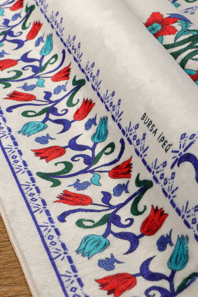 سجادة صلاة من الخيزران الأبيض - 2