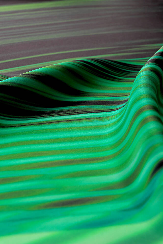 الزمرد قوس قزح نمط سورة الحرير وشاح مربع - 3