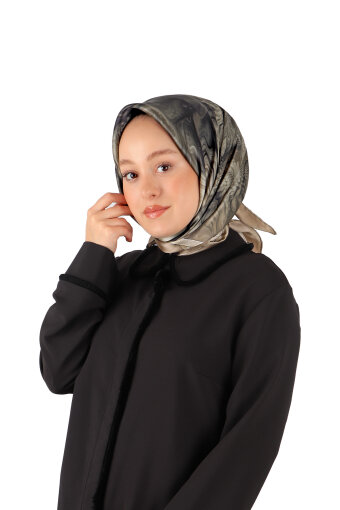 المنك حزام نمط سورة الحرير وشاح مربع 