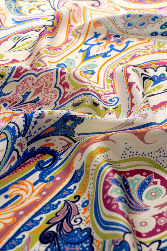 وشاح حريري بنمط الصحراء النيلي - 4