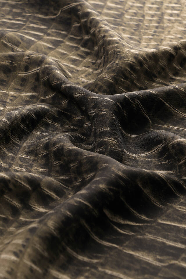 المنك ديرين نمط حك الحرير وشاح مربع - 2