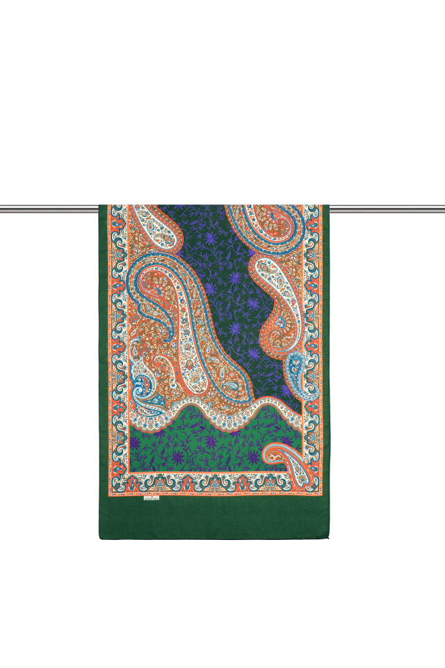 شال ناعم بنمط شال الزمرد - 2