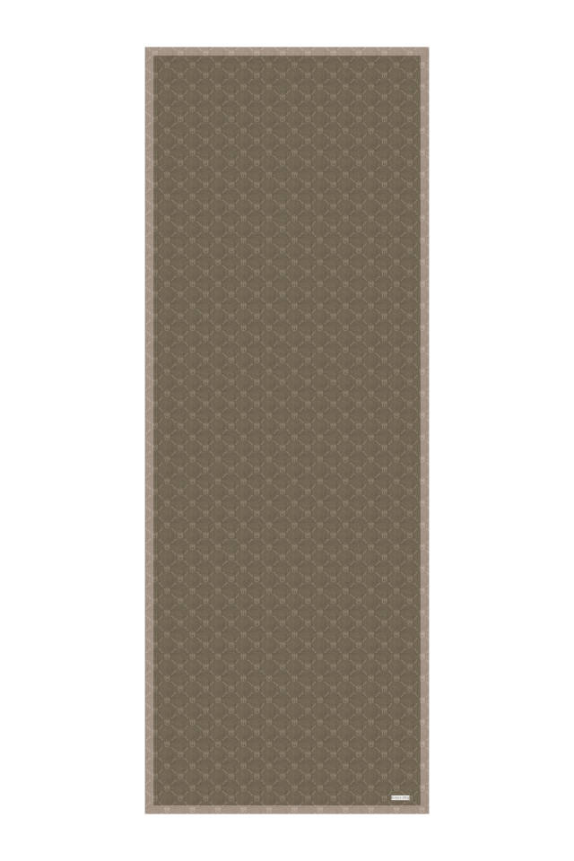 شال حرير بنمط سلسلة كاكي - 4