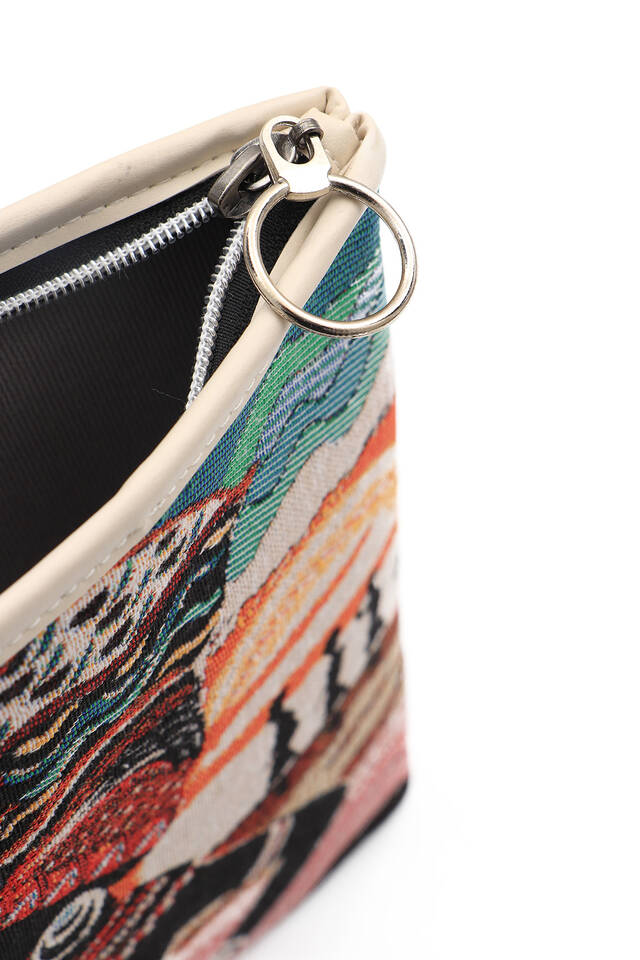 Afro Pattern Tapestry Handbag - 4