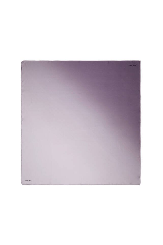 Ametis Lilac Gradient Sura Silk Square Scarf - 2