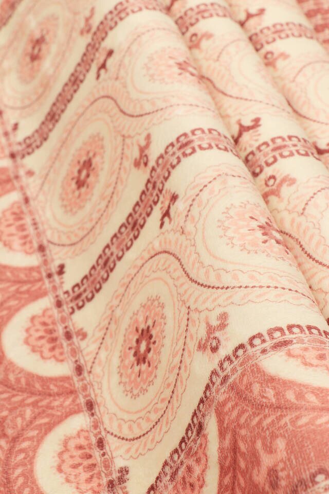 Pudra Bambu Halı Seccade - 2