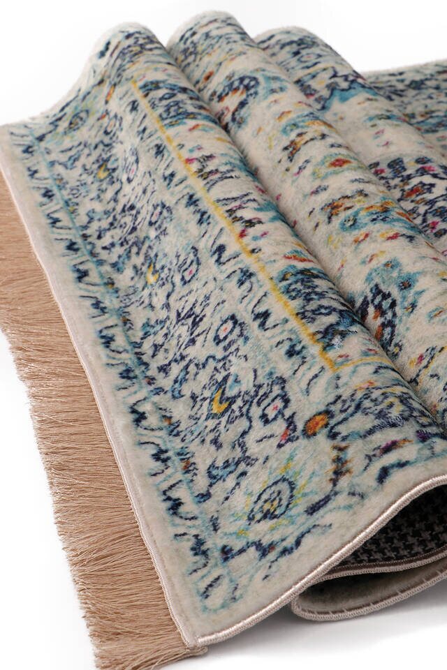 Su Yeşil Bambu Halı Seccade - 3