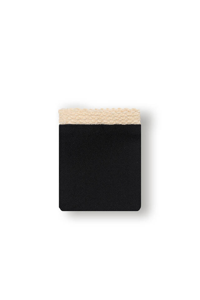 Black Facial Scrub Peeling Glove - Bursa İpek