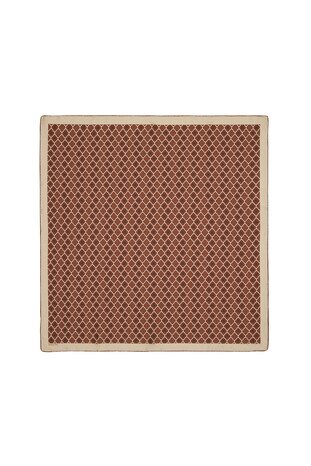 Brown Monogram Silk Square Scarf 