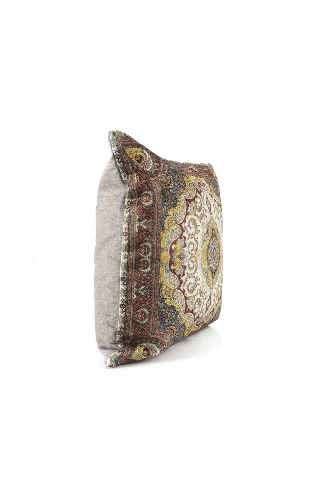 Brown Velvet Throw Pillow - 2