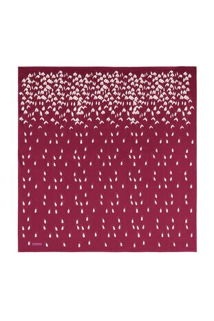 Cherry Snowdrop Sura Silk Square Scarf 