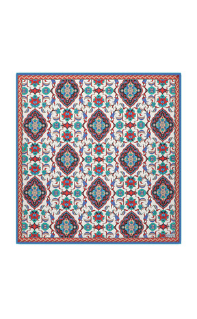 Somon Çini Desen Soft Eşarp 