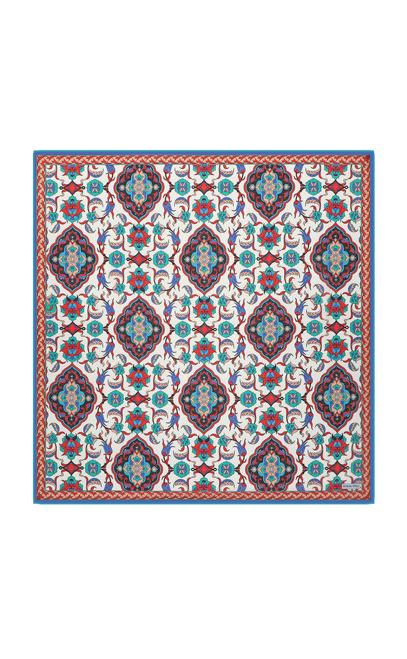 Somon Çini Desen Soft Eşarp 