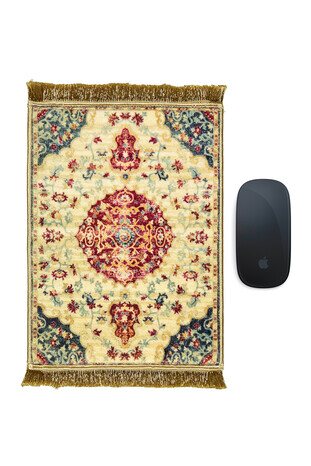 Cream Bamboo Mousepad 