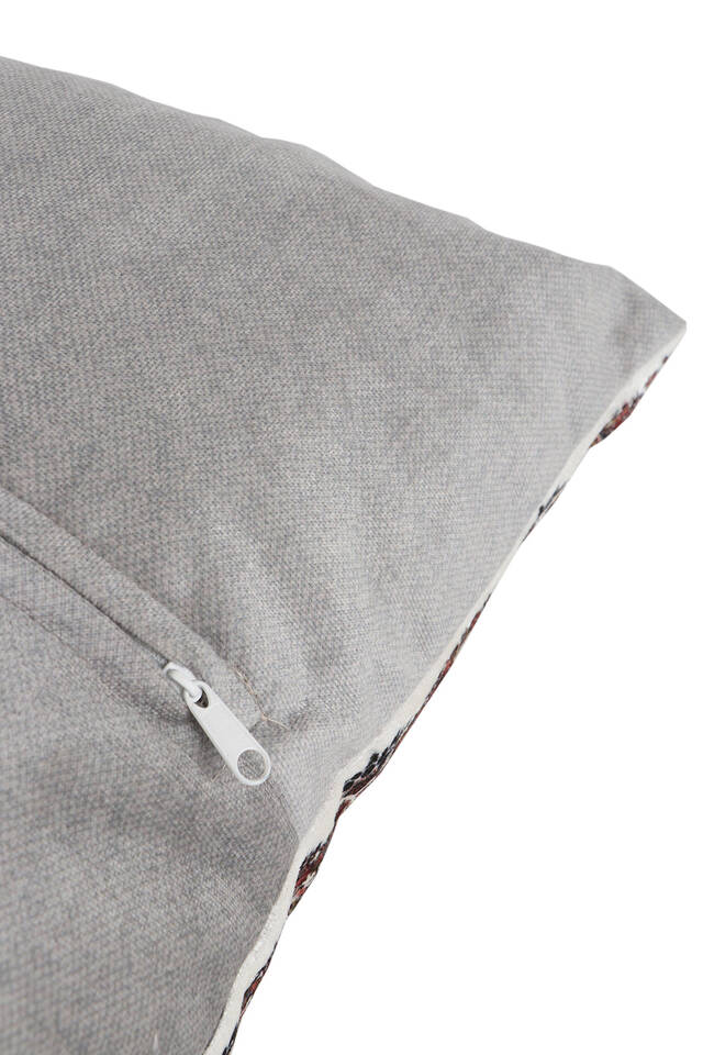 Cream Velvet Throw Pillow - 3