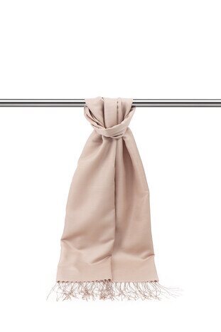 Dark Powder Silk Look Scarf 