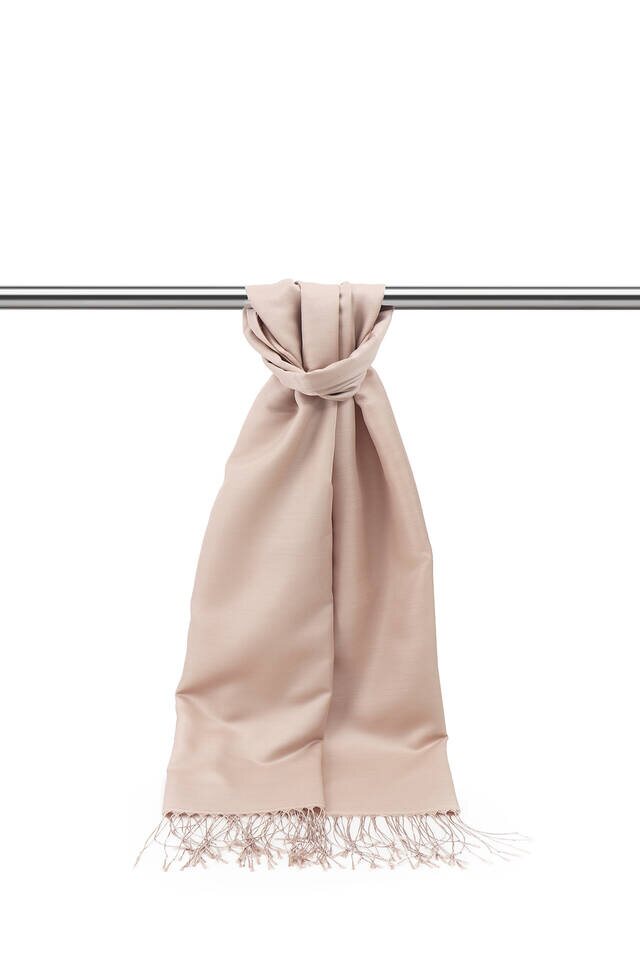 Dark Powder Silk Look Scarf - 2