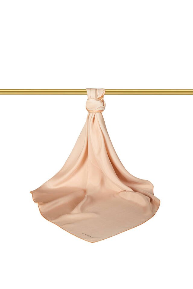 Bakır Açık Bakır Degrade Sura İpek Eşarp - 3