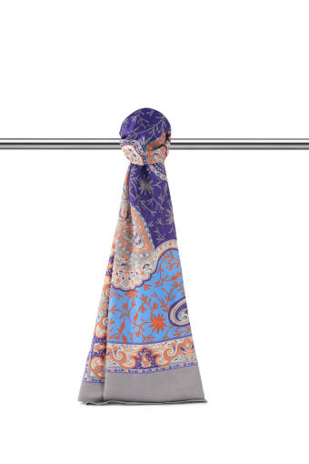 Gri Şal Desen Soft Şal 