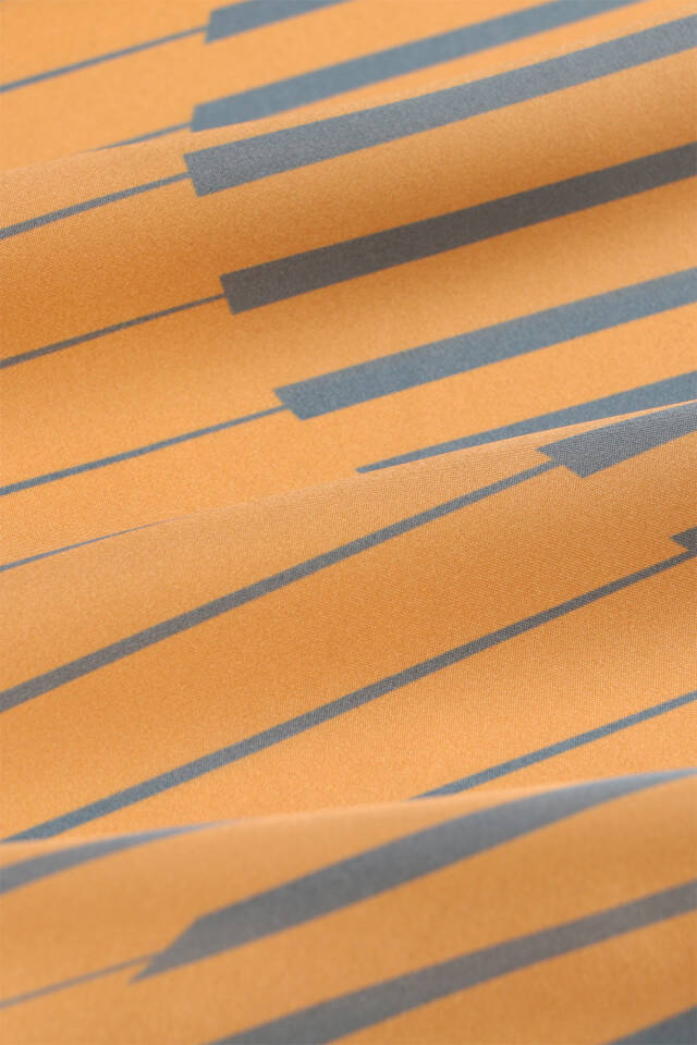 Gold Dila Pattern Sura Silk Scarf - 3