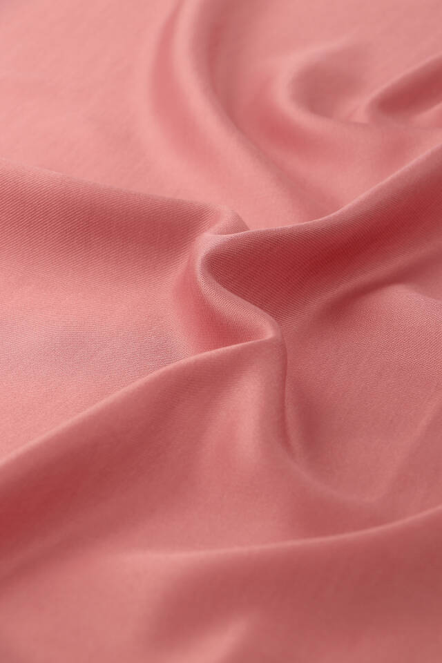 Dried Rose Silk Look Scarf - 3