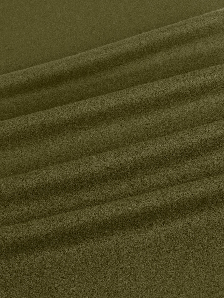 Haki Düz Renk Erkek Kaşkol - 3