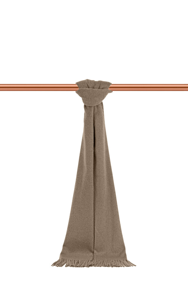 Vizon Düz Renk Erkek Kaşkol - Bursa İpek