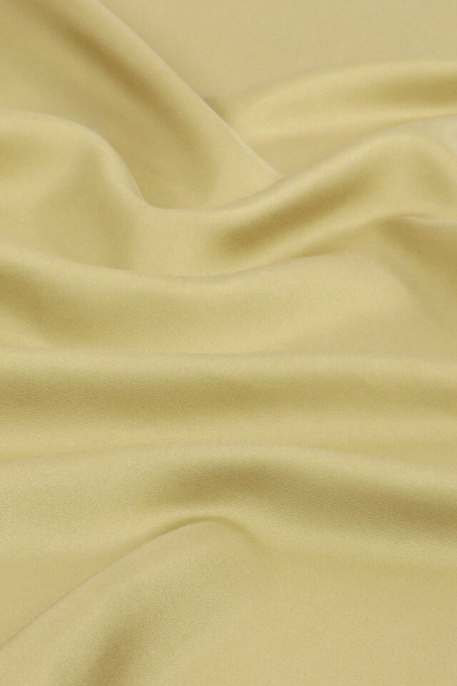 Asit Düz Renk Twill İpek Eşarp - 2