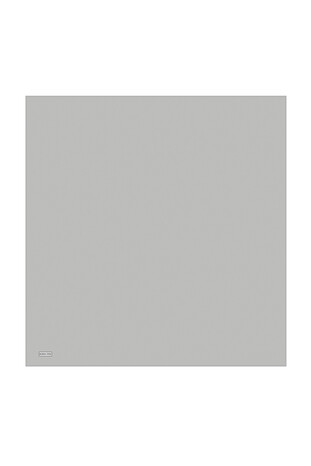 Gri Düz Renk Twill İpek Eşarp 