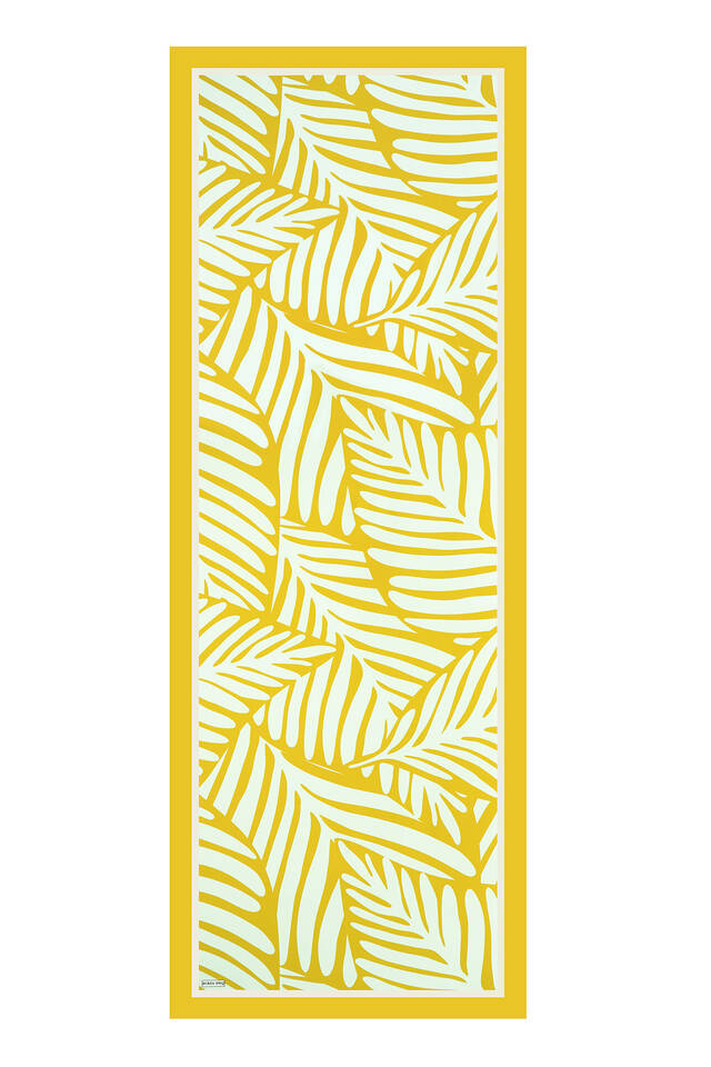 Asit Yeşil Ekin Desen Twill İpek Şal - 4