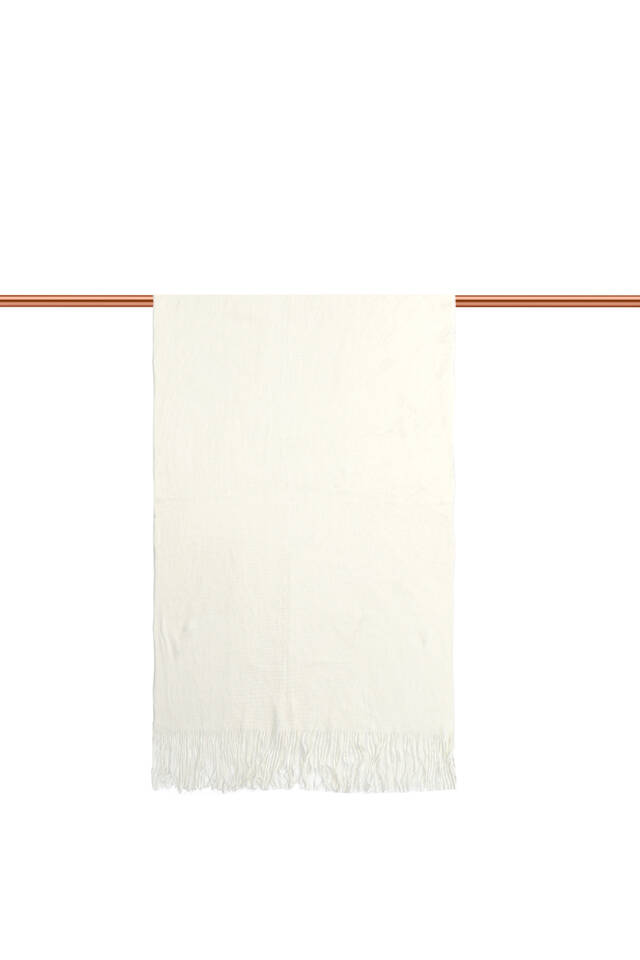 Ekru Angora Şal - 2
