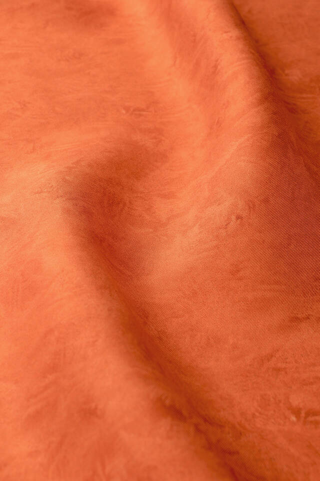 Bakır Fırça Desen Twill İpek Eşarp - 2