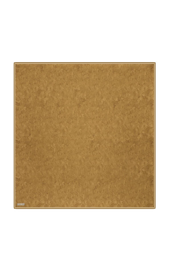 Hardal Fırça Desen Twill İpek Eşarp - Bursa İpek