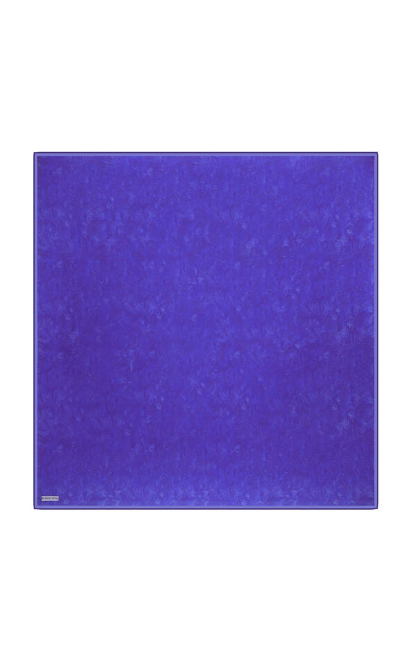 Saks Fırça Desen Twill İpek Eşarp - Bursa İpek