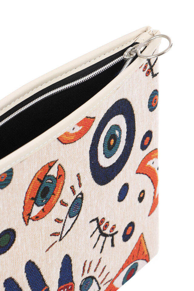 Göz Desen Goblen El Çantası - 4