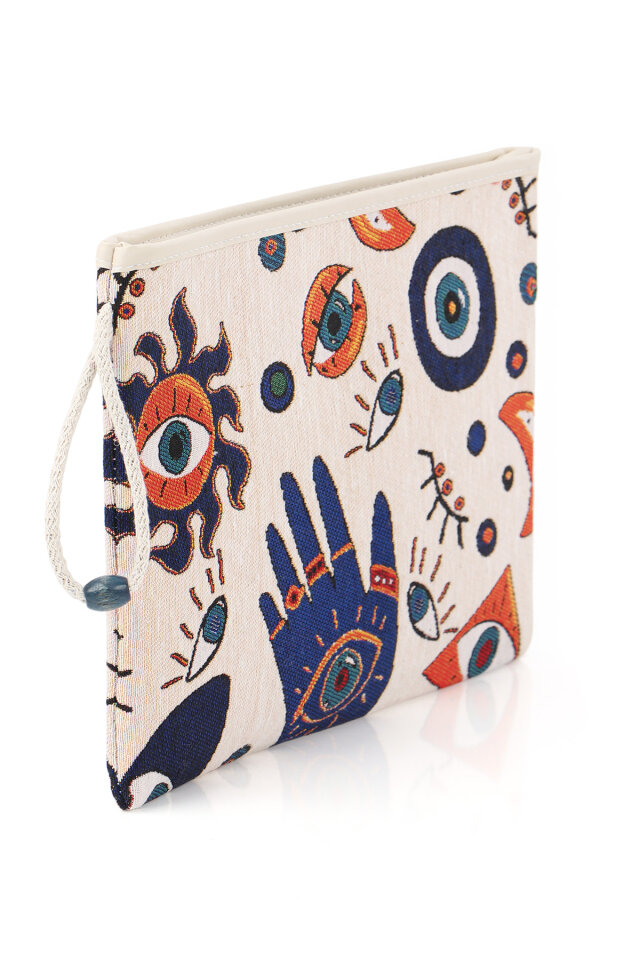 Göz Desen Goblen El Çantası - 2