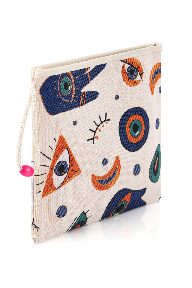 Göz Desen Goblen El Çantası - 2