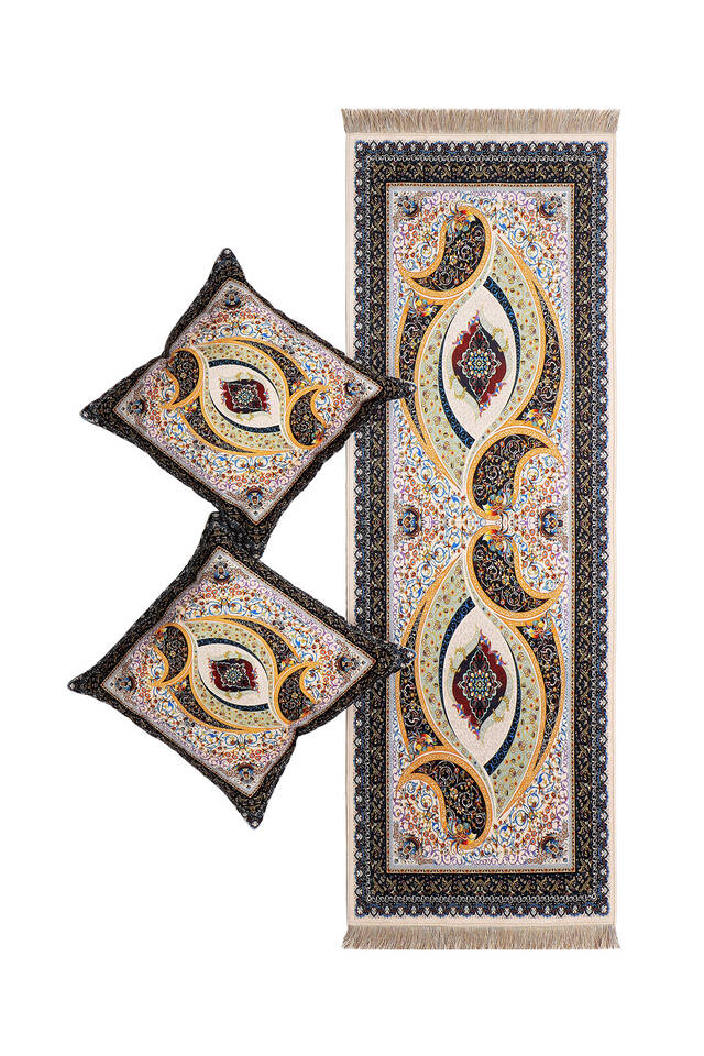 مجموعة عداء الذهب المخملية - Bursa İpek