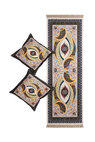 Gold Velvet Runner Set 