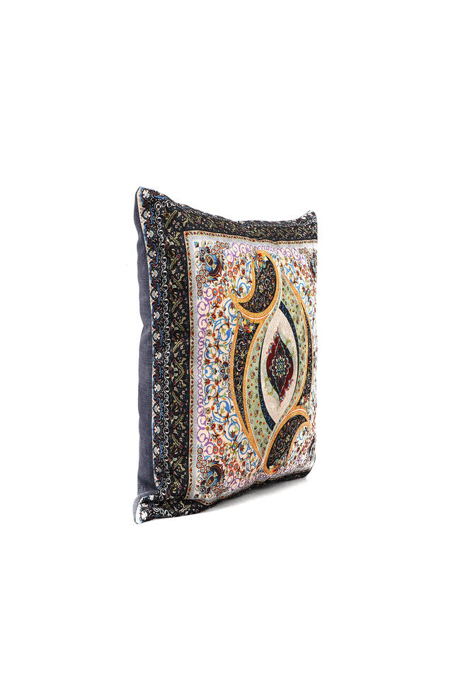 Gold Velvet Throw Pillow - 2