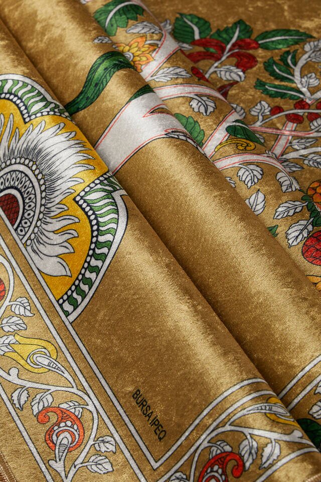 Hardal Kadife Halı Seccade - 2