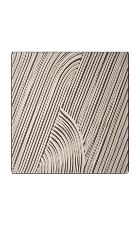 Taş İllüzyon Desen Twill İpek Eşarp 